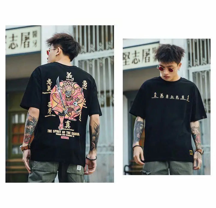 T-shirt Streetwear Japonais moderne