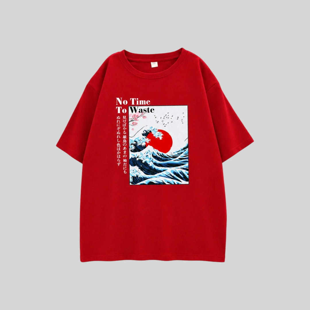T-shirt Style Japonais Femme stylé