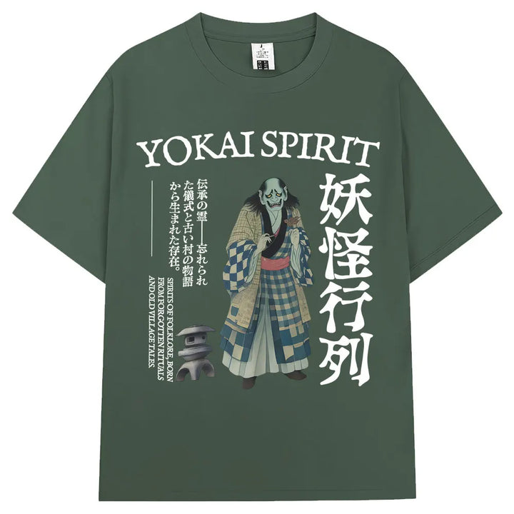 T-shirt Yokai coloré