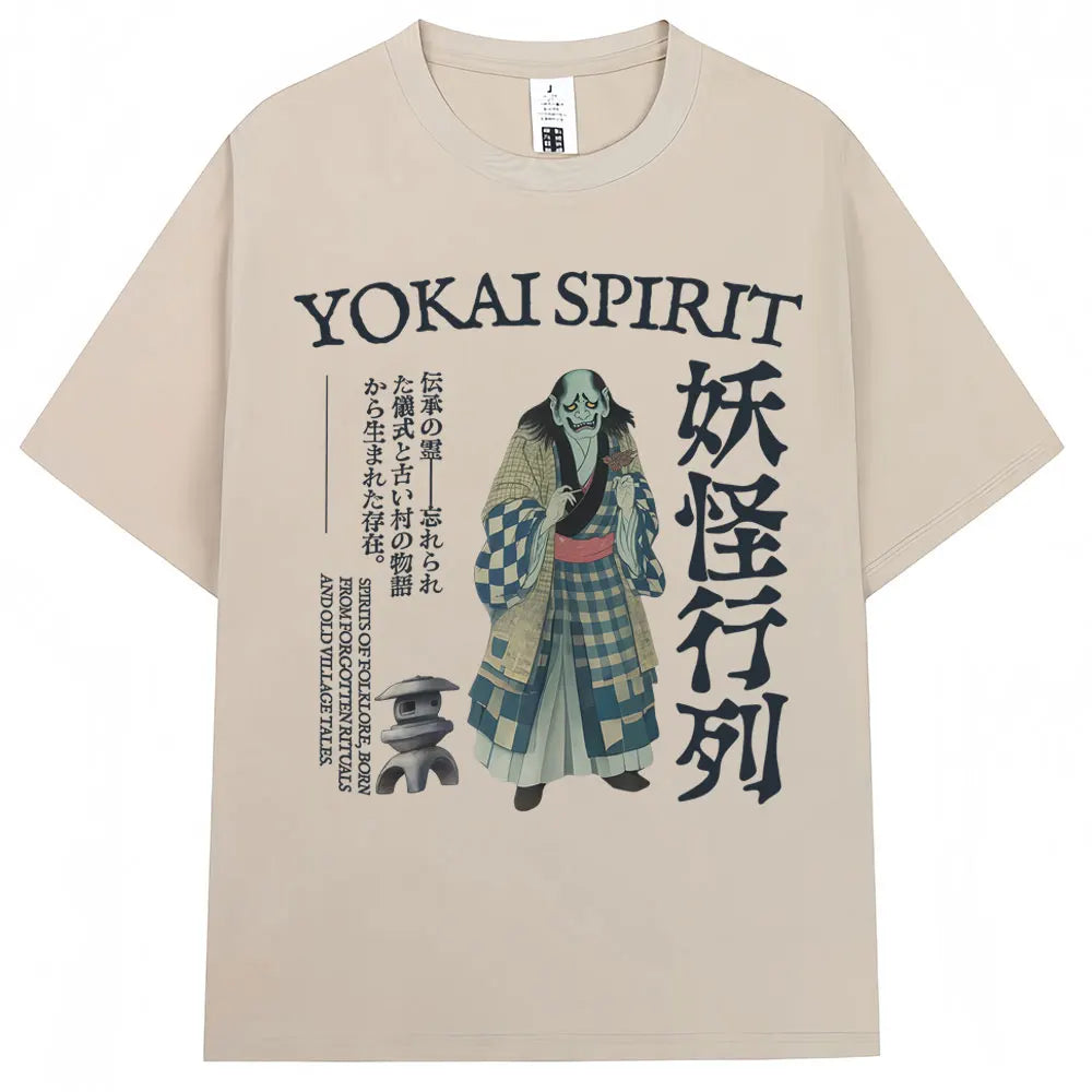 T-shirt Yokai expressif