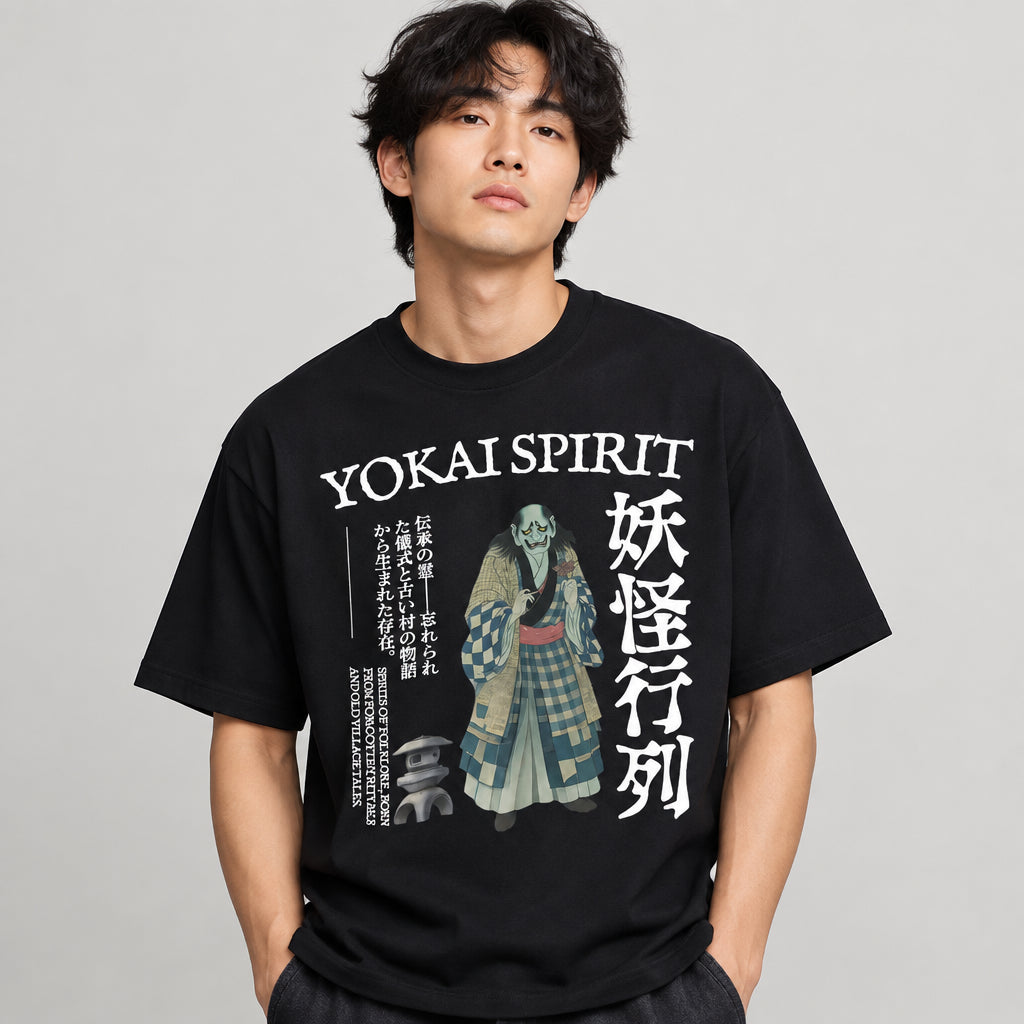 T-shirt Yokai graphique