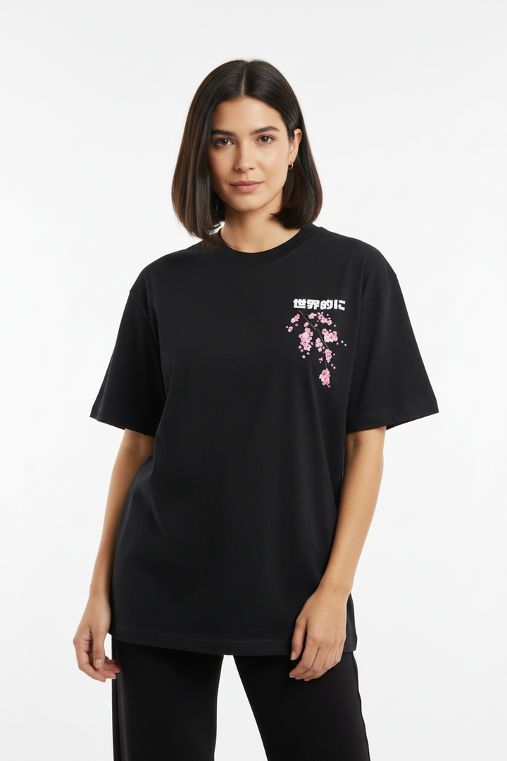 T-shirt japonais en coton confortable