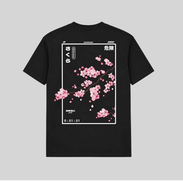 T-shirt japonais en coton femme