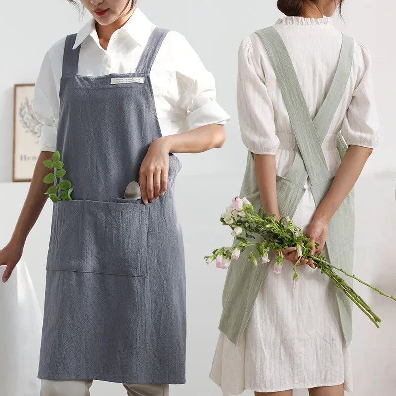 Tablier Japonais Coton Confortable Respirant