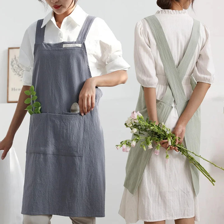 Tablier Japonais Coton Confortable Respirant
