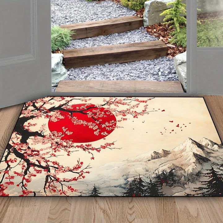 Tapis Japonais Motif Sakura