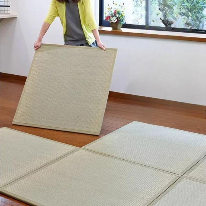 Tatami Japonais Design Vert