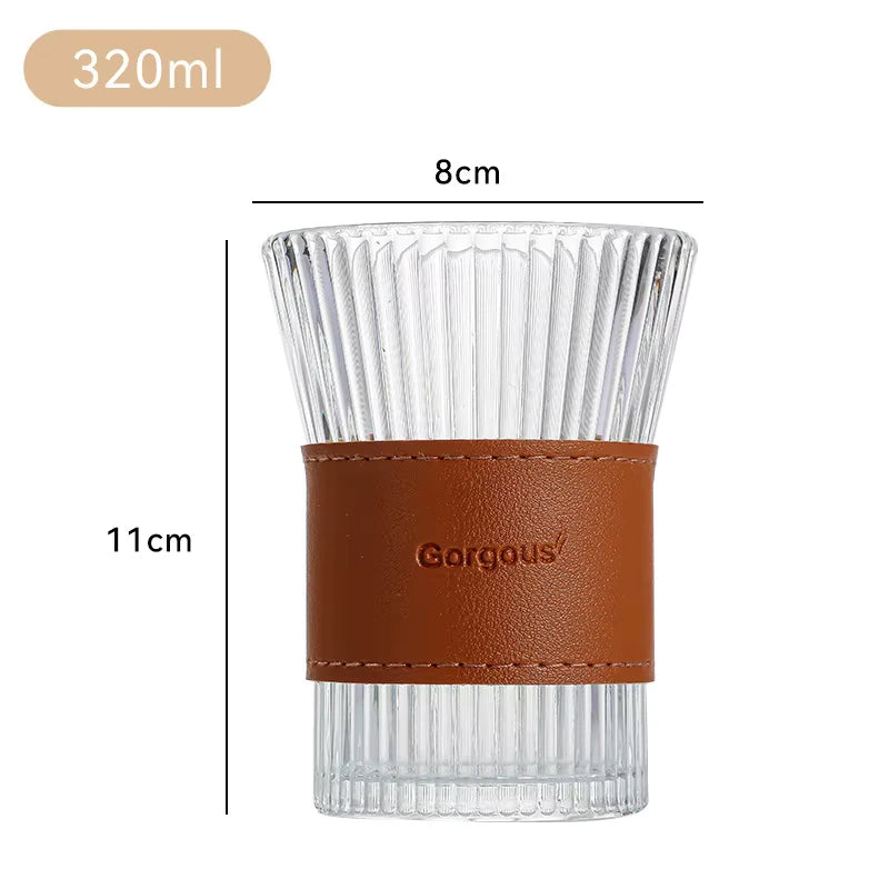 Verre Japonais Personnalisable en cuir