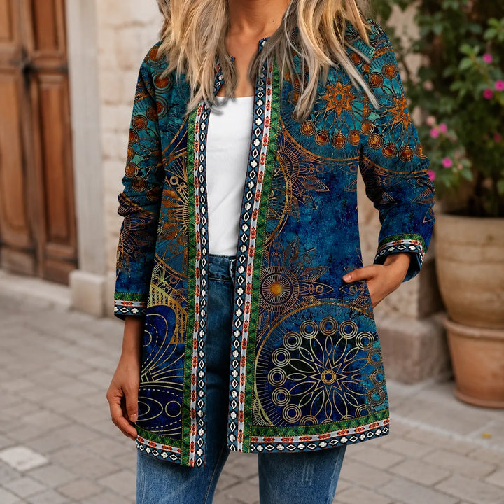 Veste Kimono Femme Vintage Ethnique