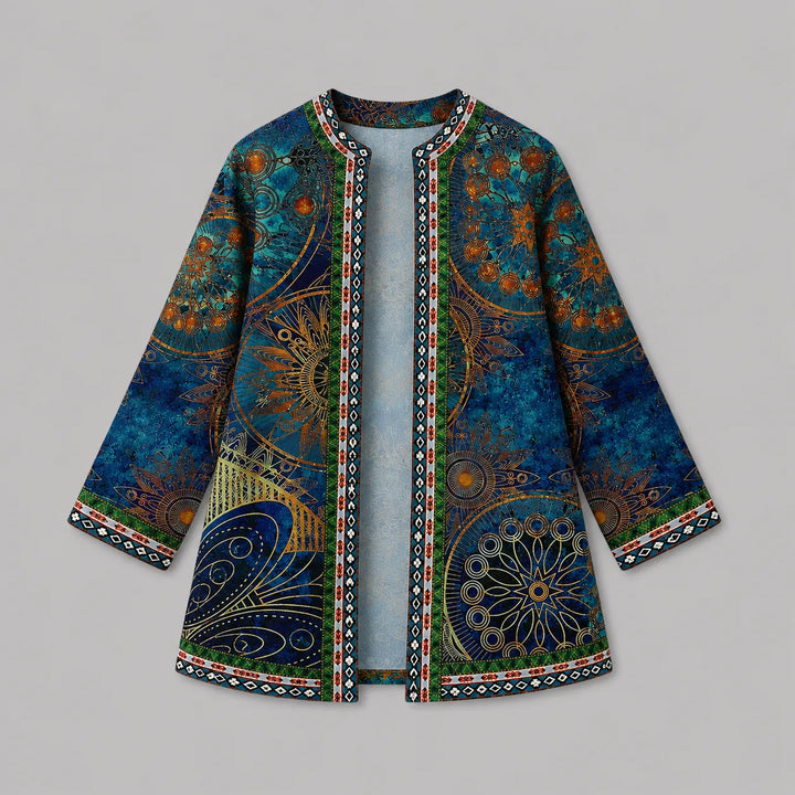 Veste Kimono Femme Vintage Ethnique Originale