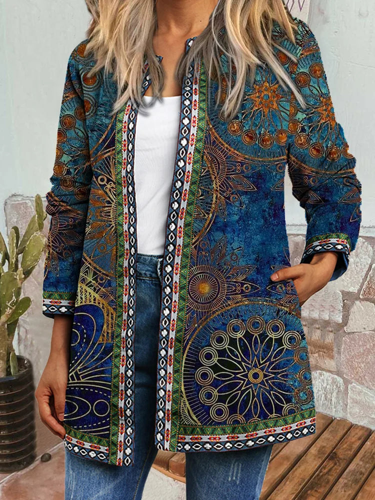 Veste Kimono Femme Vintage Ethnique Unique