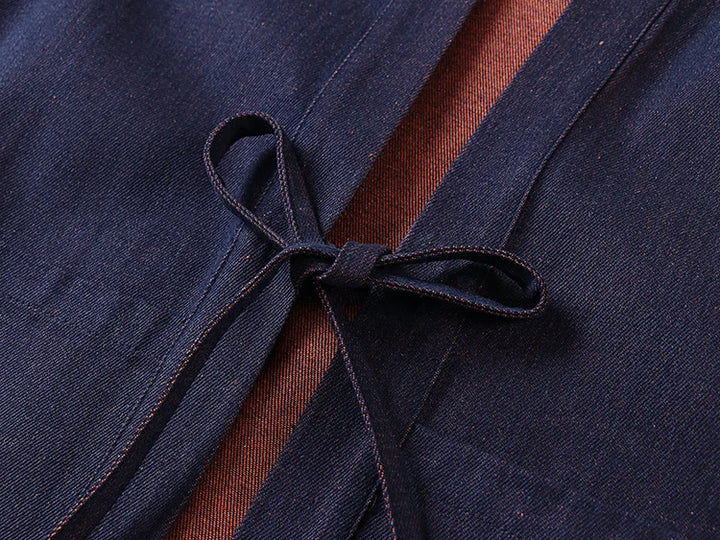 Veste Kimono Homme Décontracté en Jean Traditionnel