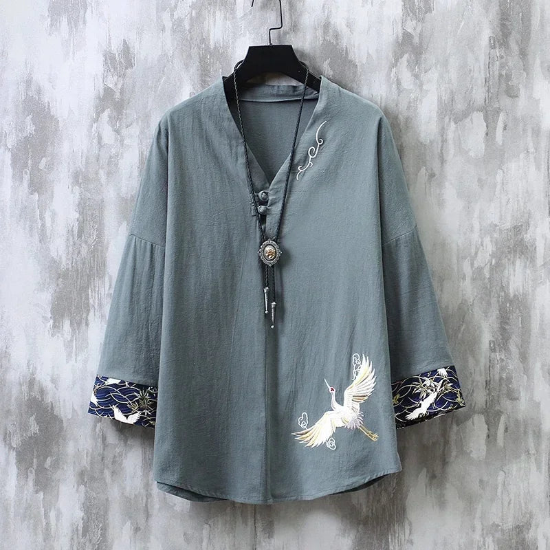 Veste Kimono Homme Originale Traditionnel