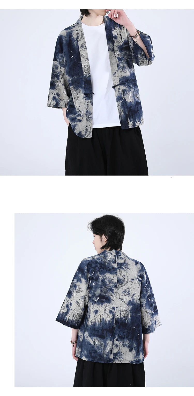 Veste Kimono Japonais Originale stylé