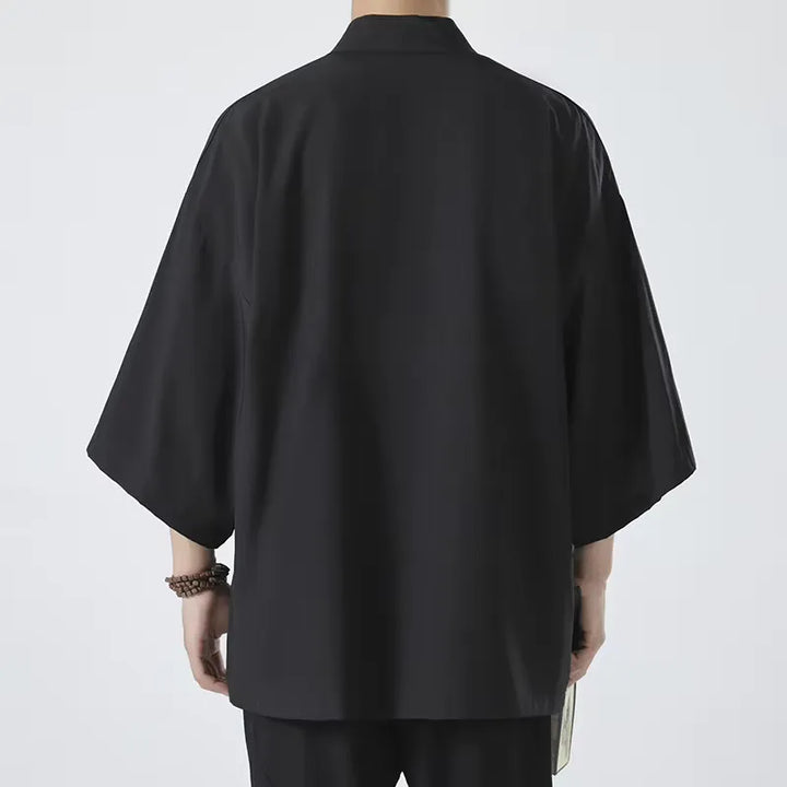 Veste Kimono Noir unique