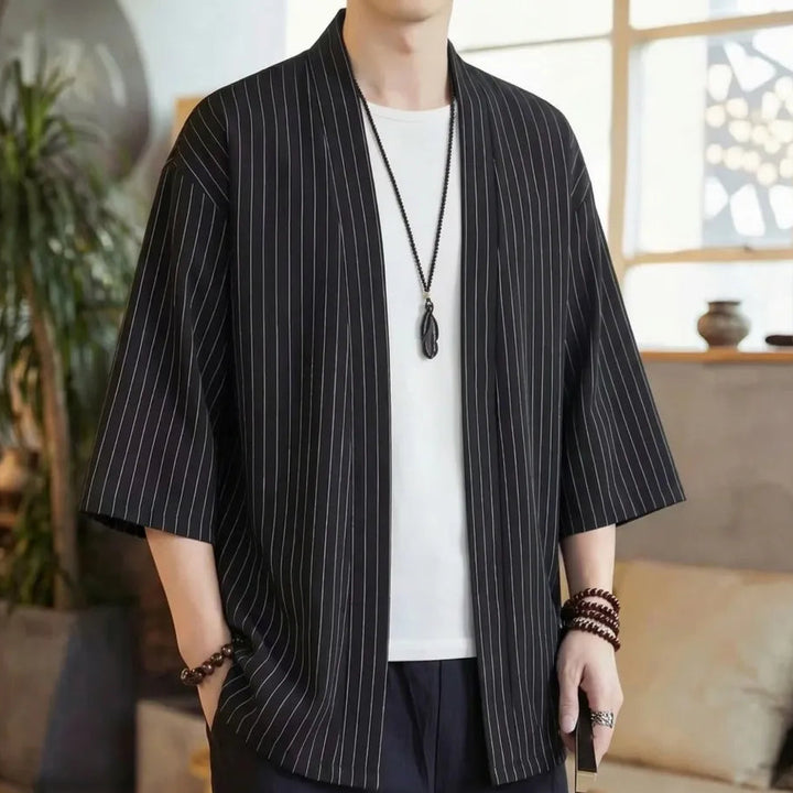 Veste Kimono Rayée