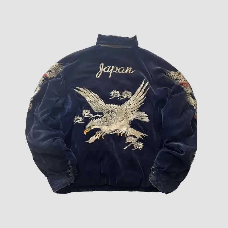 Veste Sukajan Aigle Japonais