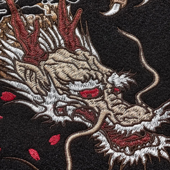 Veste Sukajan Dragon Brodé graphique