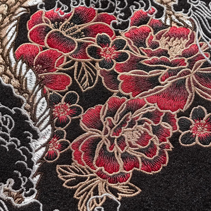 Veste Sukajan Dragon Brodé élégant