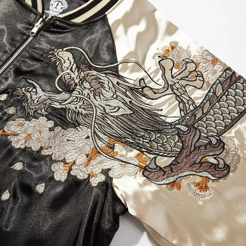 Veste Sukajan Homme stylée