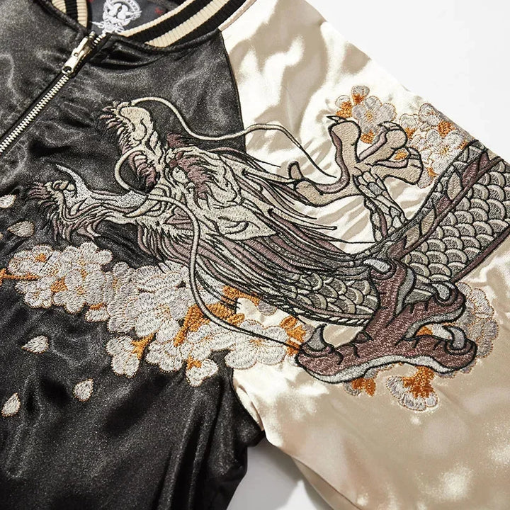 Veste Sukajan Homme stylée