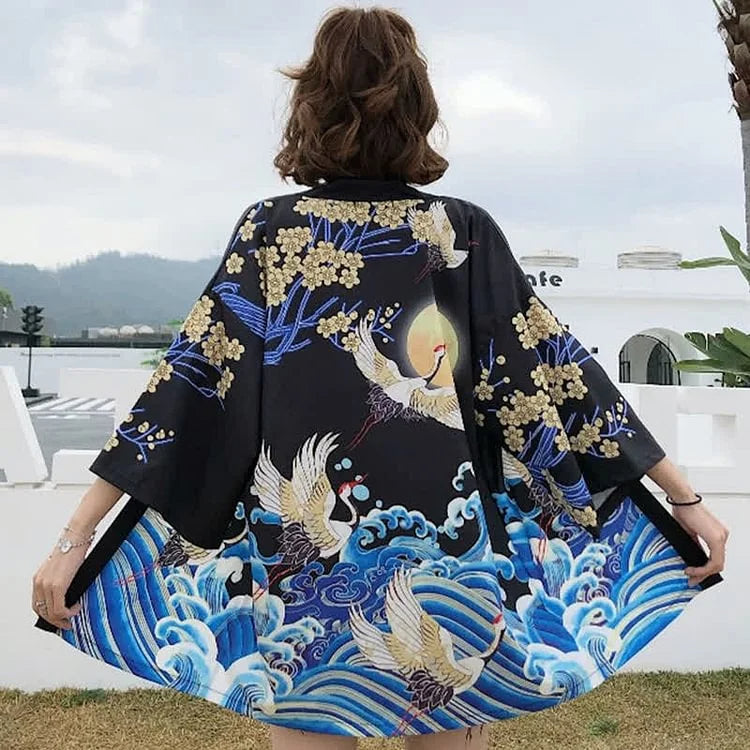 Sommer-Kimono-Jacke für Damen