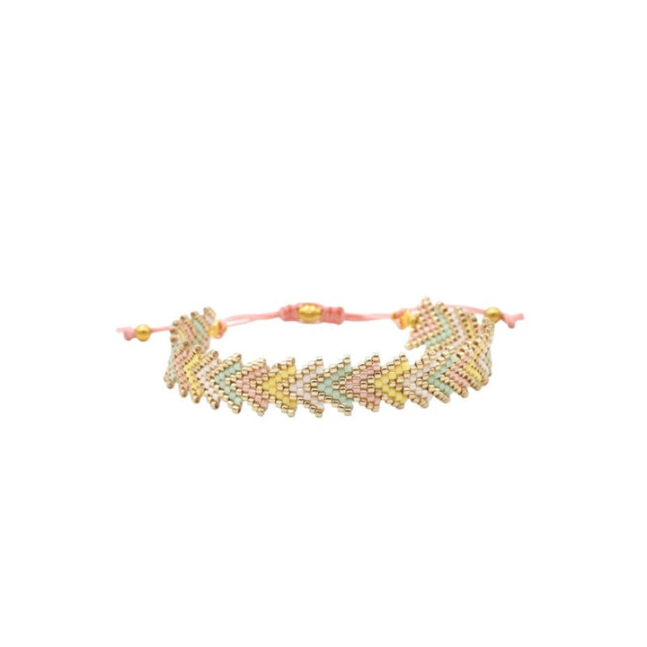 Miyuki-Ziegelstich-Armband 