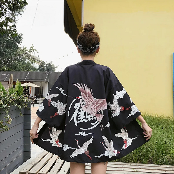 Veste Style Kimono Femme Japonais