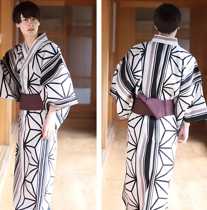 Kimono Homme Respirant Chic