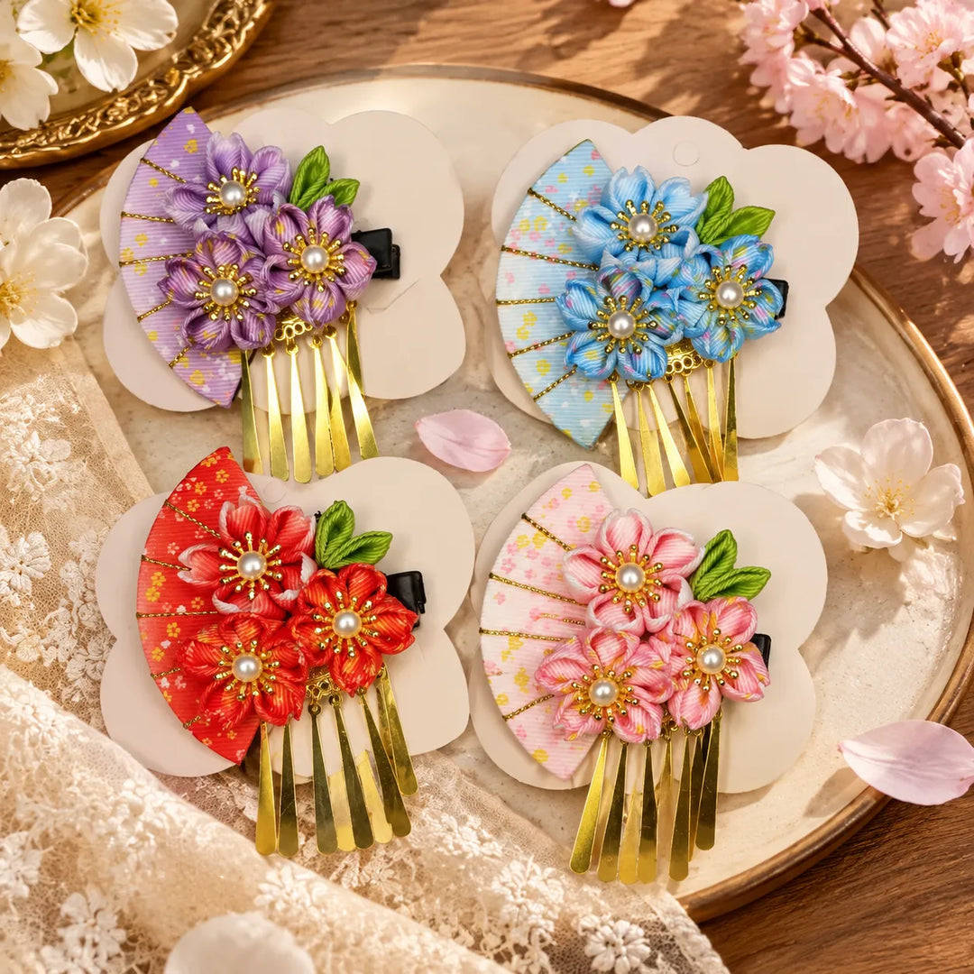 Épingle Fleur d'éventail Japonaise