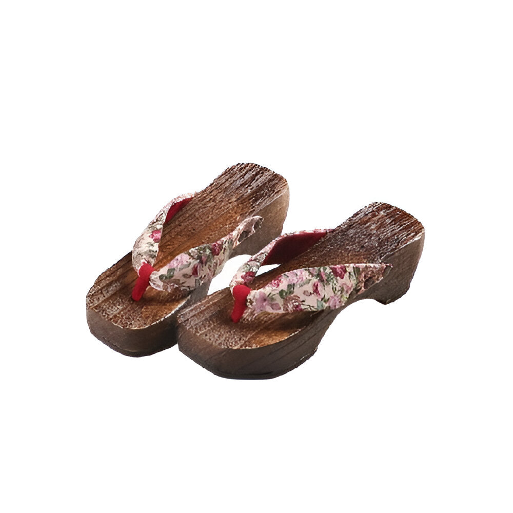 Geta japonaise femme talon