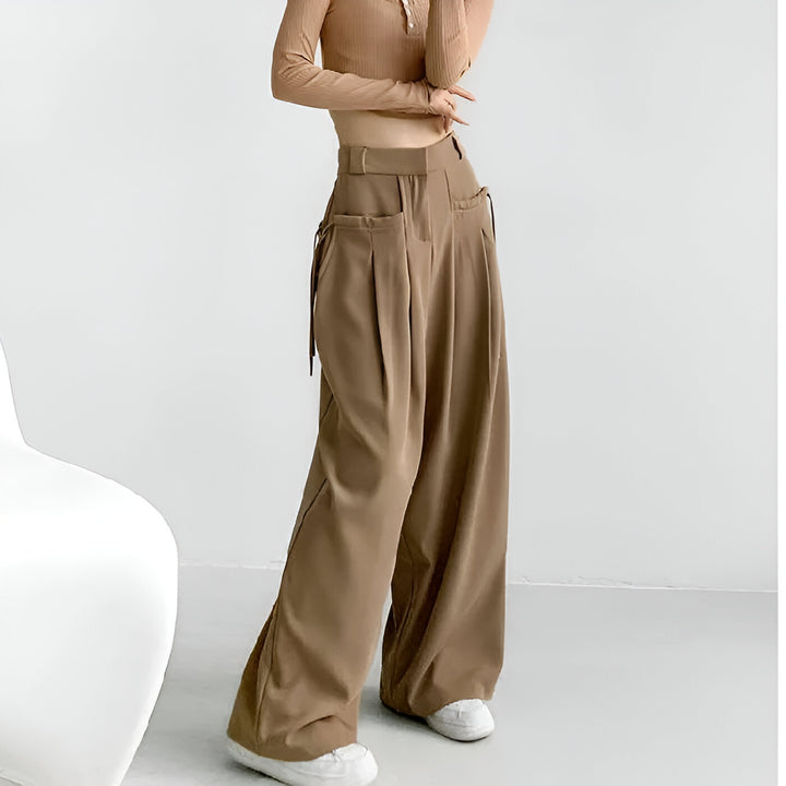 Pantalon Look Japonais Femme