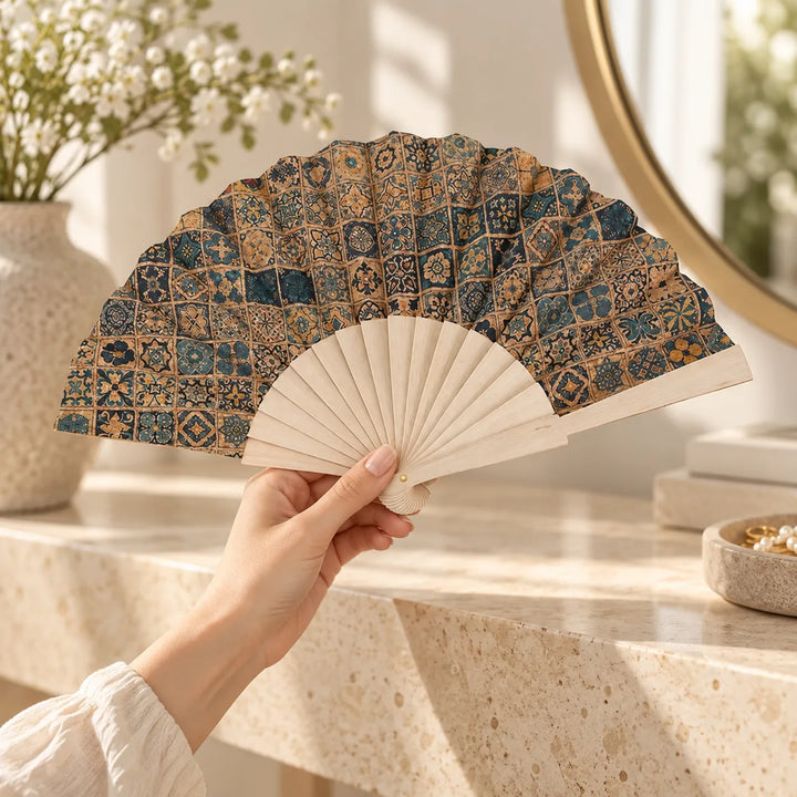 Éventail Japonais Boho