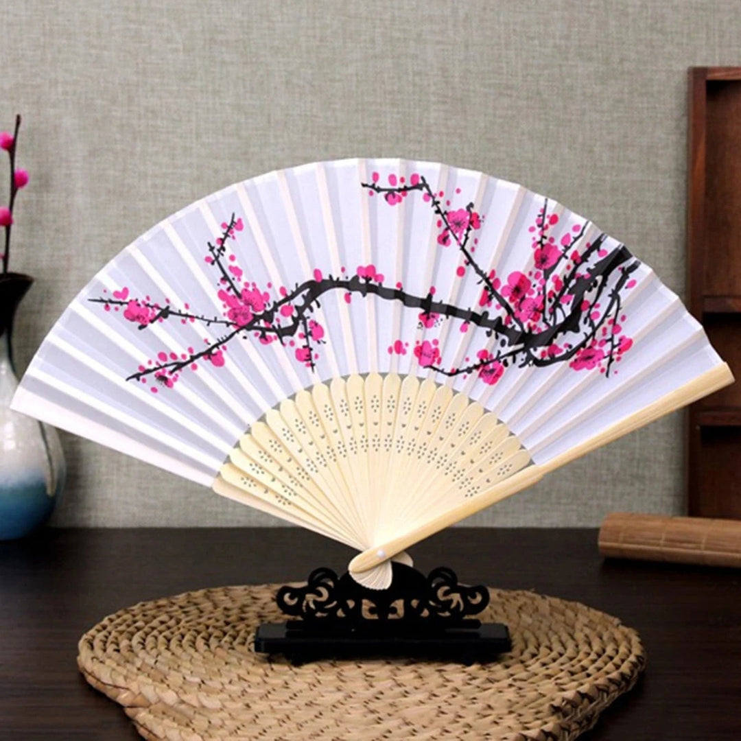 Éventail Japonais Pliant Sakura Chic