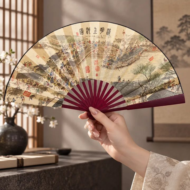 Éventail Japonais Rétro Beau
