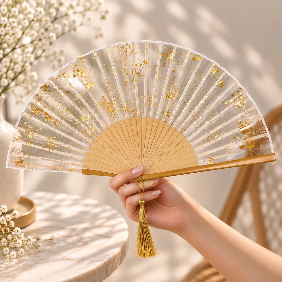 Éventail Japonais Raffiné Classe