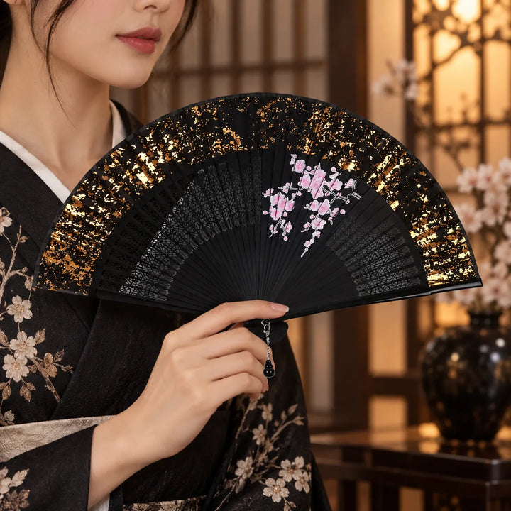 Éventail Japonais de Luxe