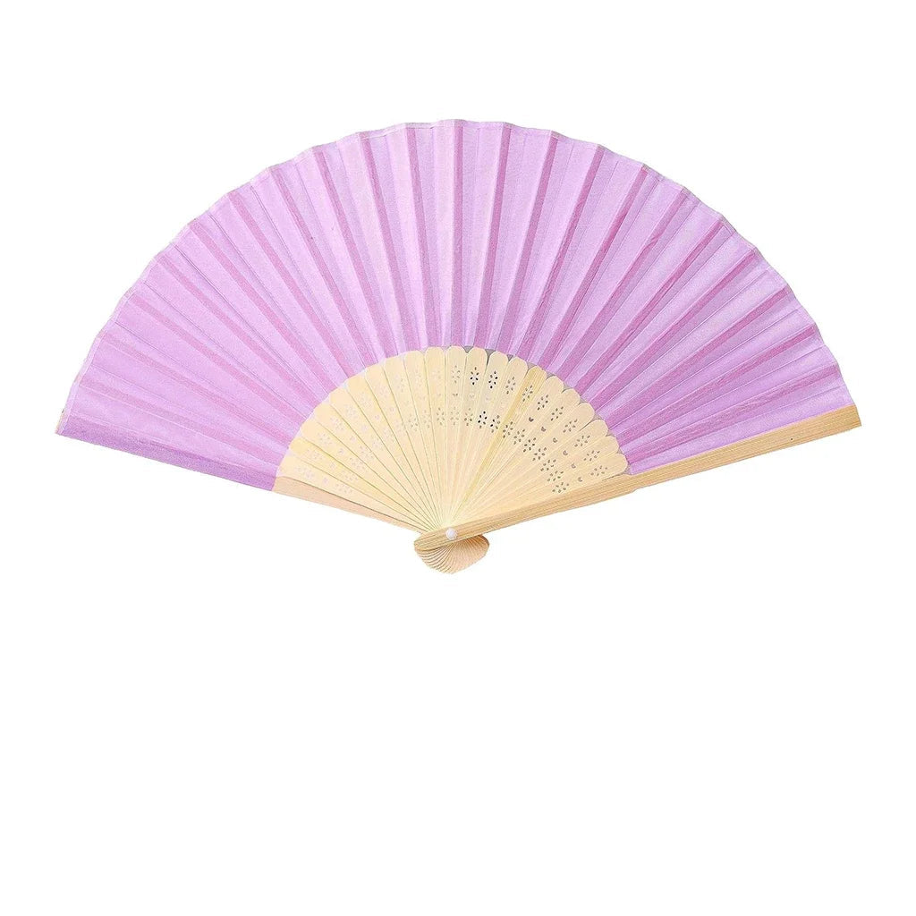 Éventail Personnalisable Coloré violet