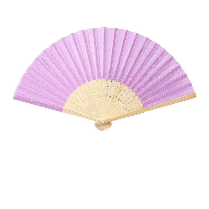 Éventail Personnalisable Coloré violet