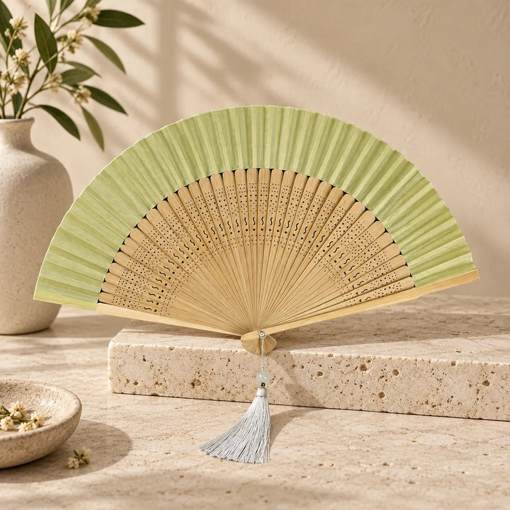 Éventail japonais ancien Pratique