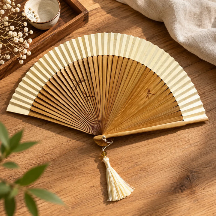 Éventail japonais bambou Original