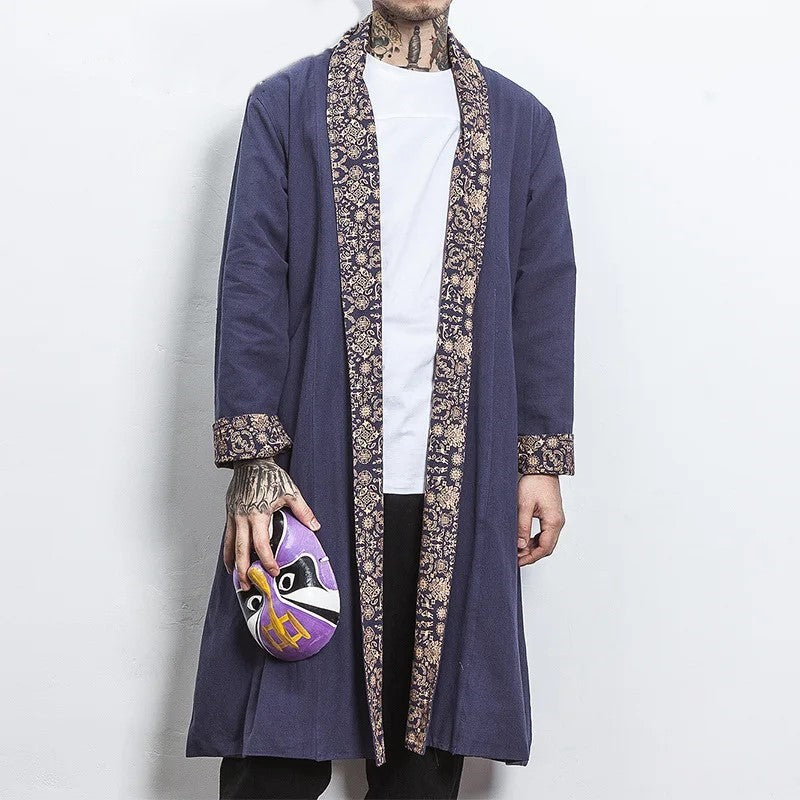 Veste de Kimono Longue Cardigan