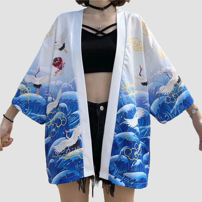 Veste Kimono Fluide Femme