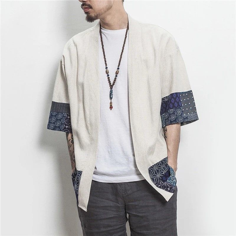 Veste Kimono Homme Japonais