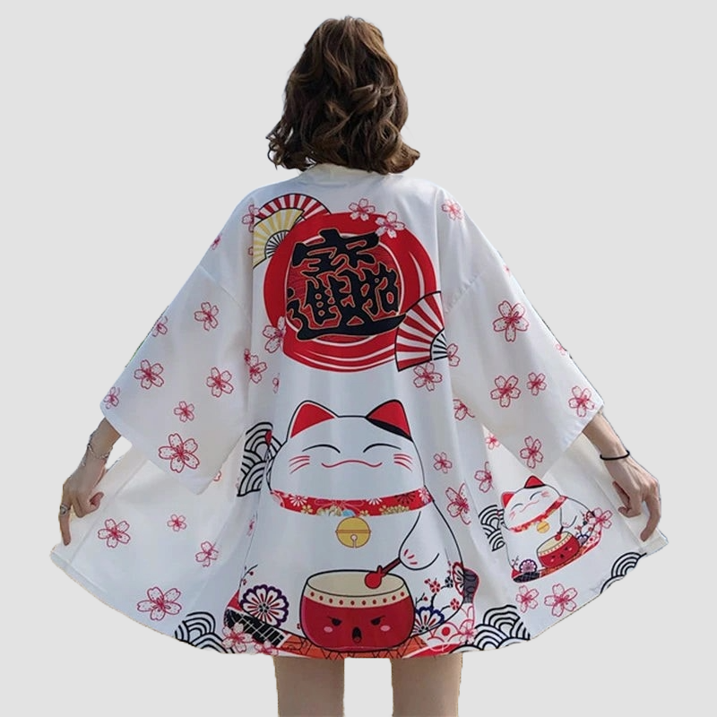 Veste Légère Kimono Femme