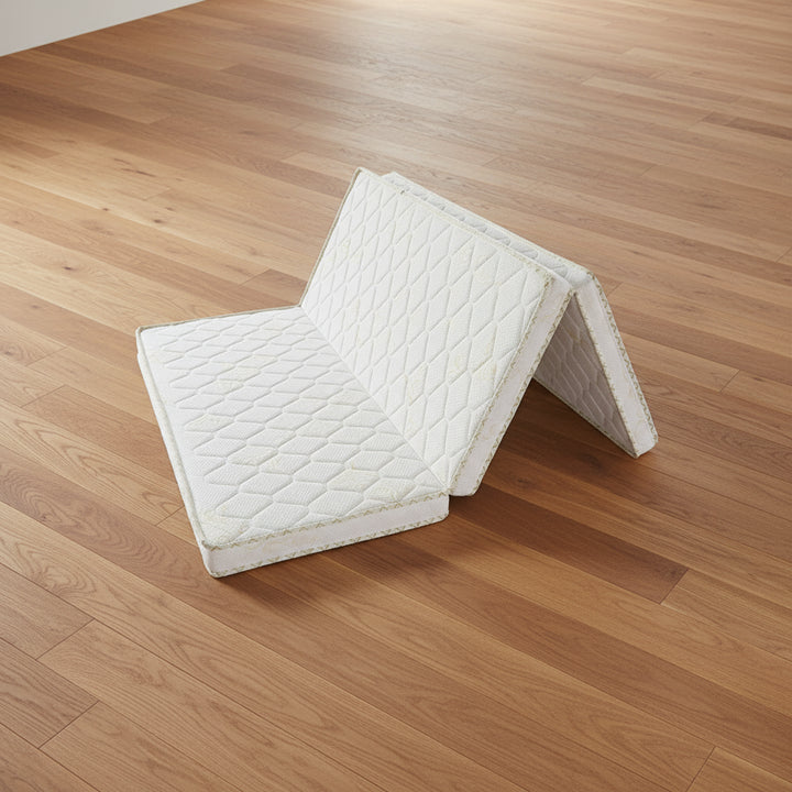 Matelas En Coco Pliable Blanc