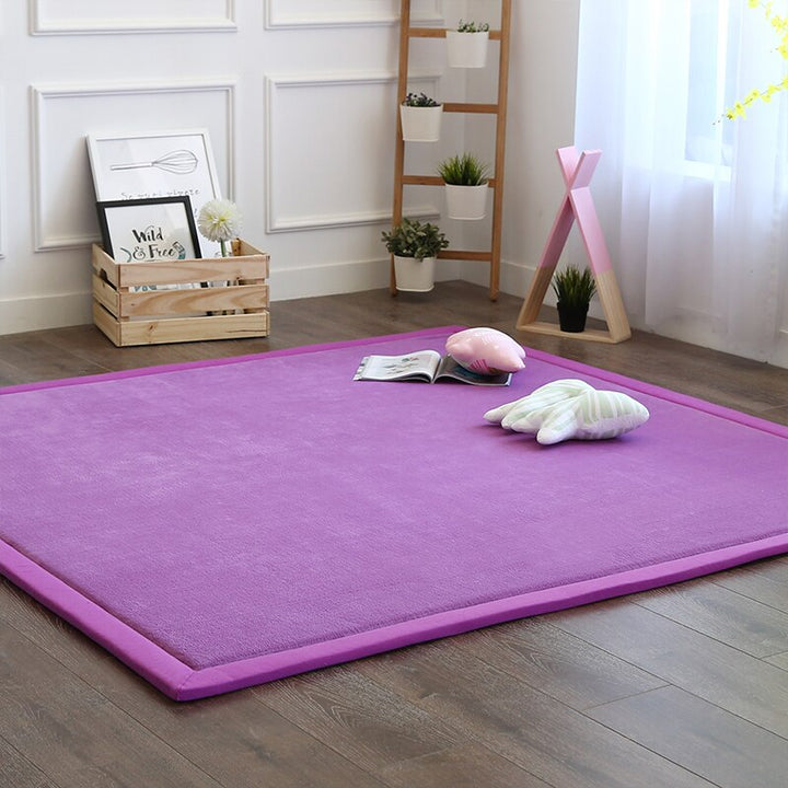 Tapis Salon Japonais Violet Clair