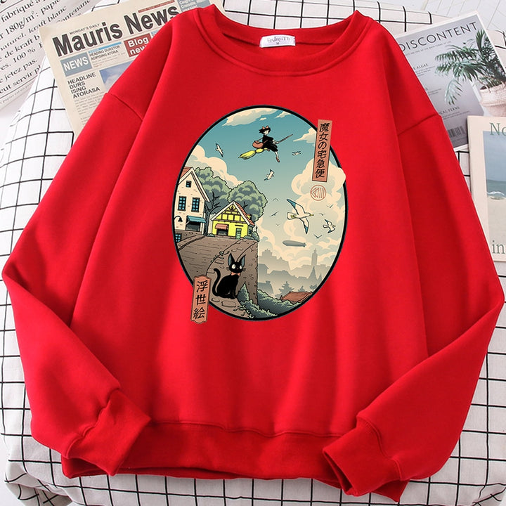 Pull Large Homme Rouge