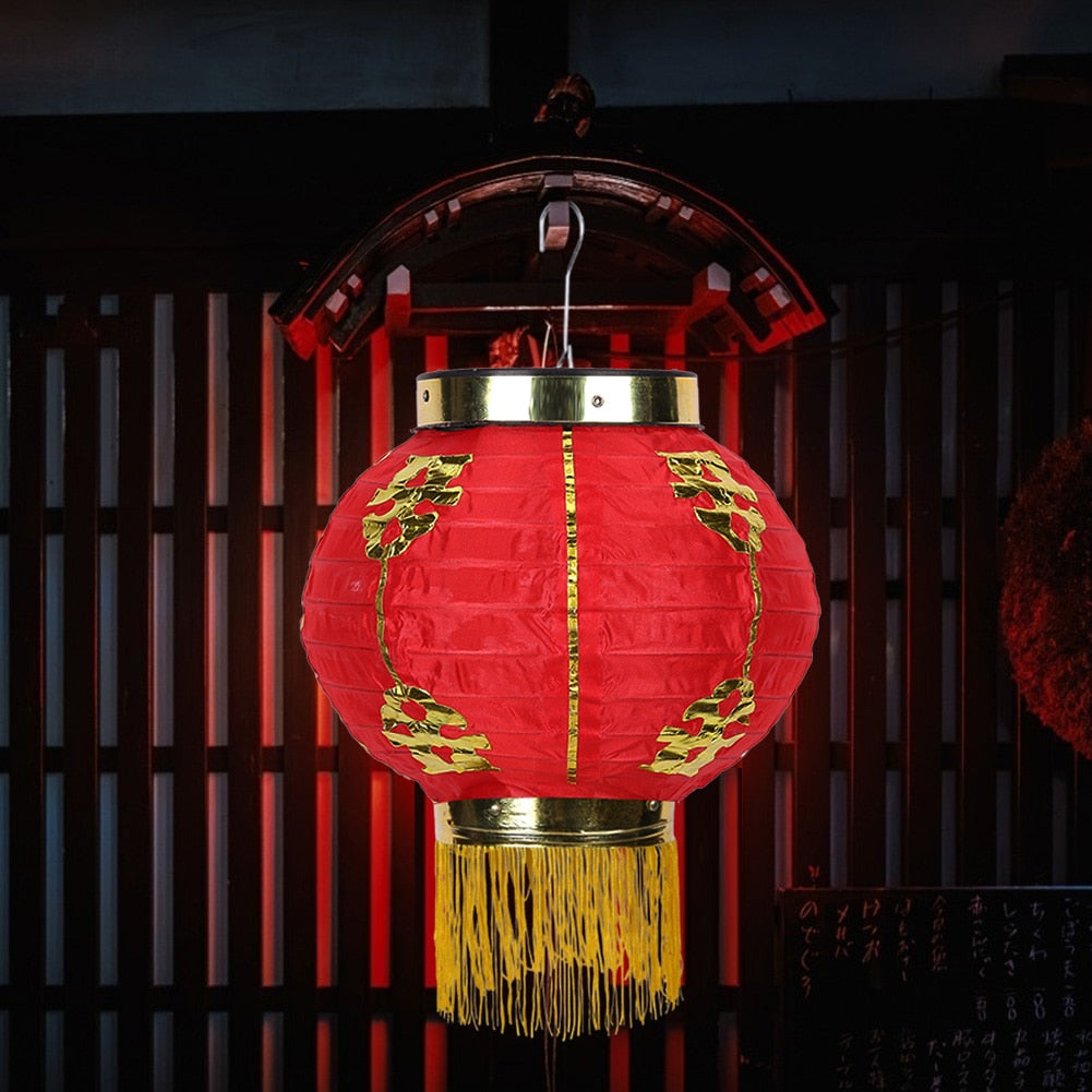 Lanterne Exterieur Japonaise Rouge