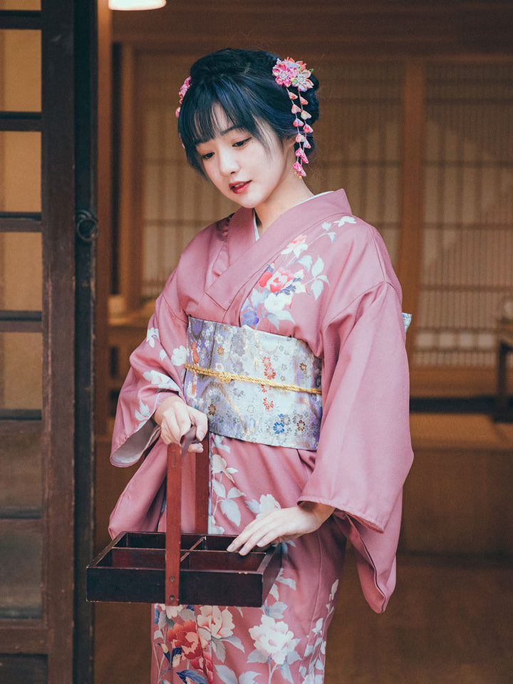 Kimono Robe de Mariée Japonaise femme